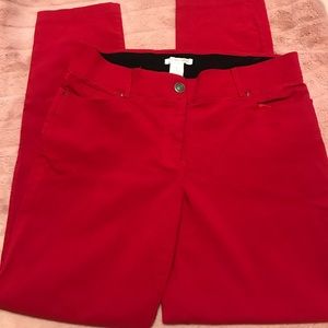 Red pants